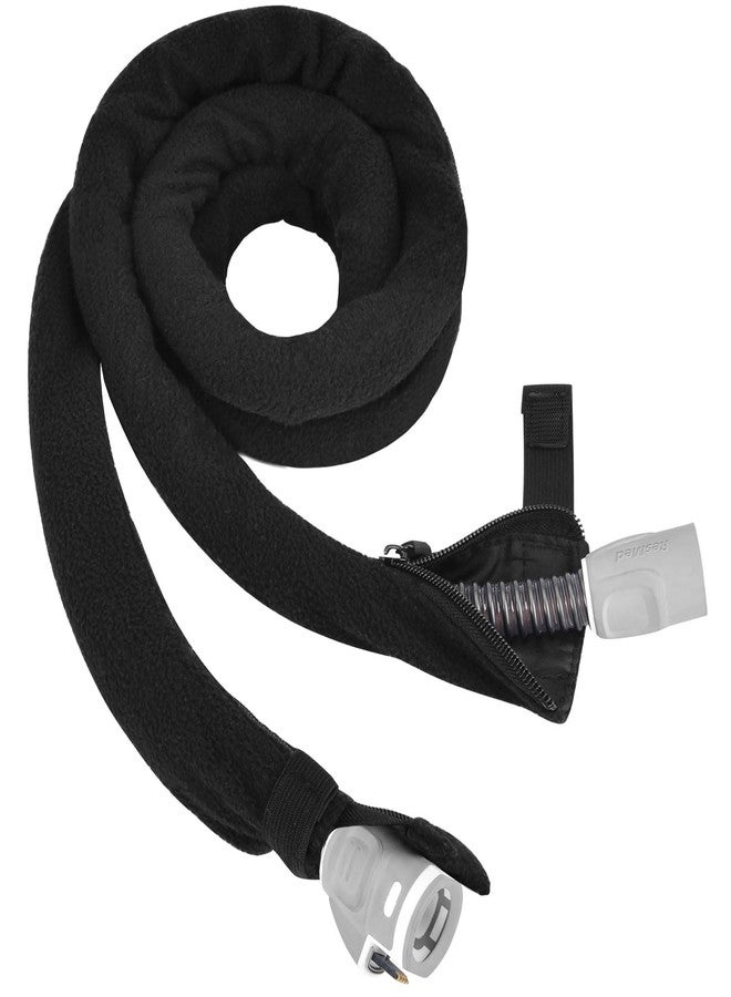 iGuerburn غطاء خرطوم جهاز التنفس CPAP من iGuerburn بطول 6 أقدام و4 بوصات لأجهزة ResMed Airsense 11 و10 ClimateLineAir المزودة بأنابيب تدفئة، غطاء أنبوب CPAP بسحاب كامل الطول يقلل من التكثيف والضوضاء، مقاوم للقطط - Image 1